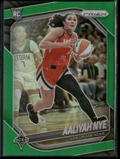 2025 Panini Prizm WNBA #15 Aaliyah Nye Green Prizms