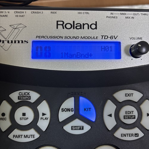 Roland Electronic Drum Sound Module TD-6V V-Drums Module Mount - Picture 12 of 19
