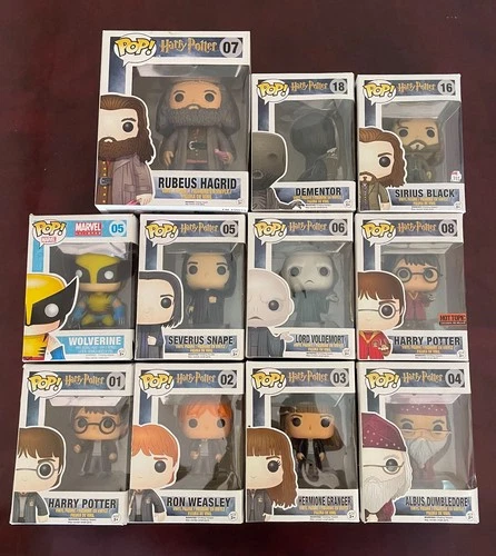 FUNKO POP HARRY POTTER SET OF 11