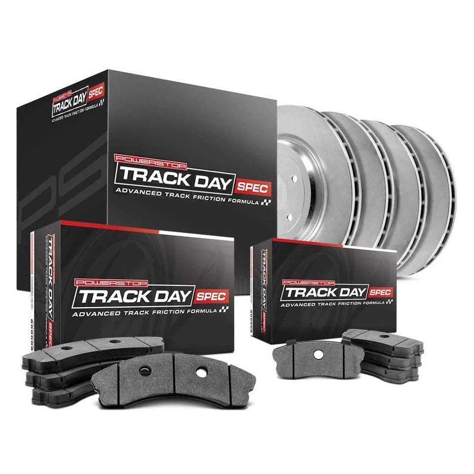 PowerStop TDSK755 Brake Kit For Nissan 240SX 1994-1996 Front Rear Foto 2 de 4