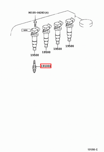 Genuine Corolla ZZE122 ZZE121 ZZE120 ZZE112 1.6 1.4 1.8 Spark Plug K16R-U11 x4 - Picture 12 of 20