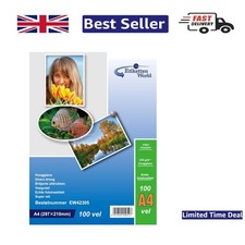BV EW42305 A4 High Gloss Photo Paper 100 Sheets | 230 GSM - Professional Quality