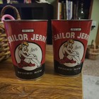 Sailor Jerry Spiced Rum Pinup Girl Vintage tin cup 13.5 oz set of 2 — photo 1
