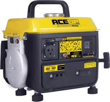 Aceup Energy 1,200W Gas-Powered Generator, Small Portable Generator Camping Ultr