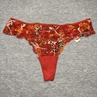 NWT Victoria’s Secret Vintage Very Sexy Floral Animal Print Lace Thong Panties L — photo 1