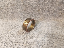 2003 Kennedy Half Dollars size 12 coin ring handmade mixed metal