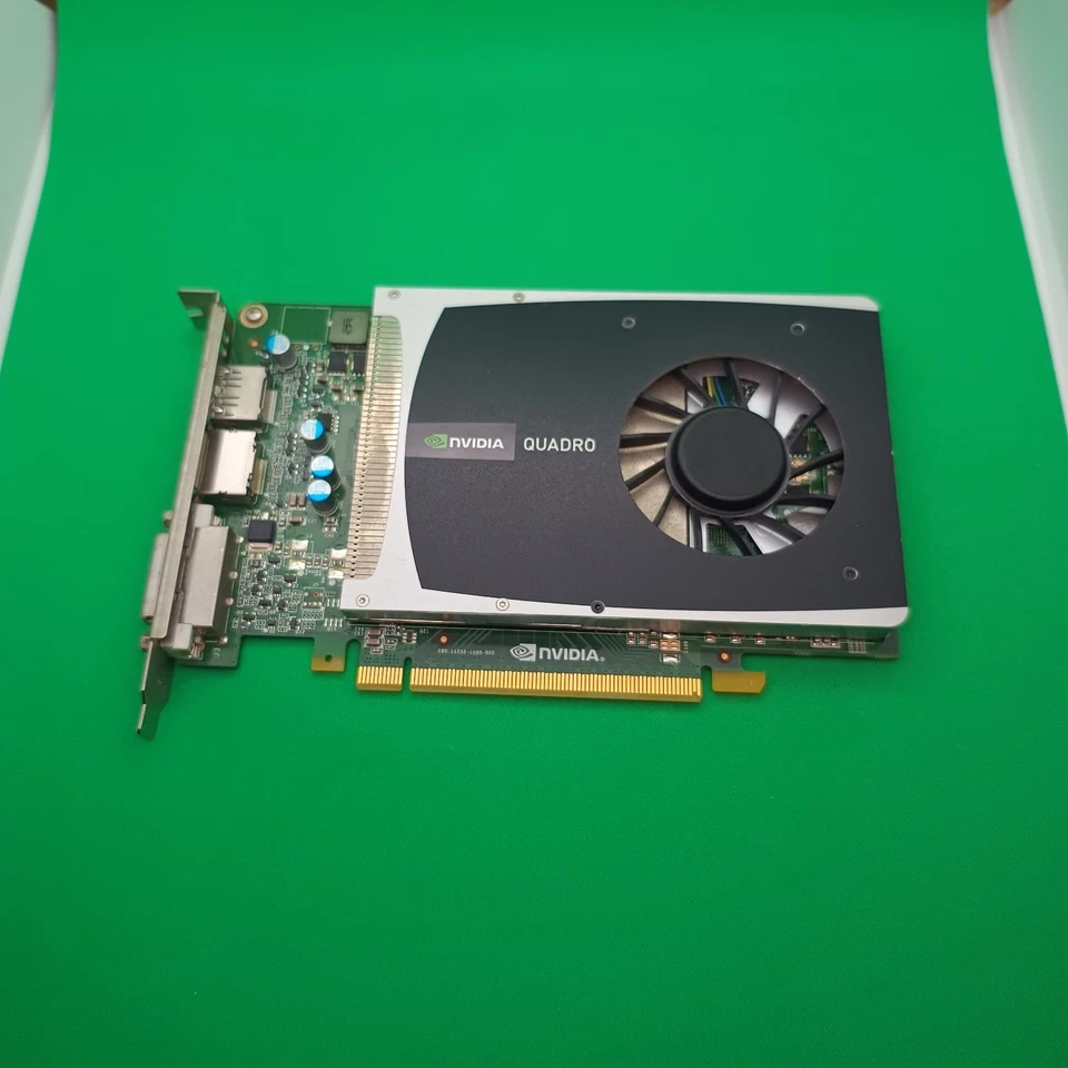 nVIDIA Quadro 1GB Scheda Video PCI-e DVI hdmi scheda grafica GPU - Immagine 2 di 4