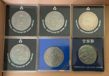 6 x 1977 QEII Silver Jubilee Crown Coins