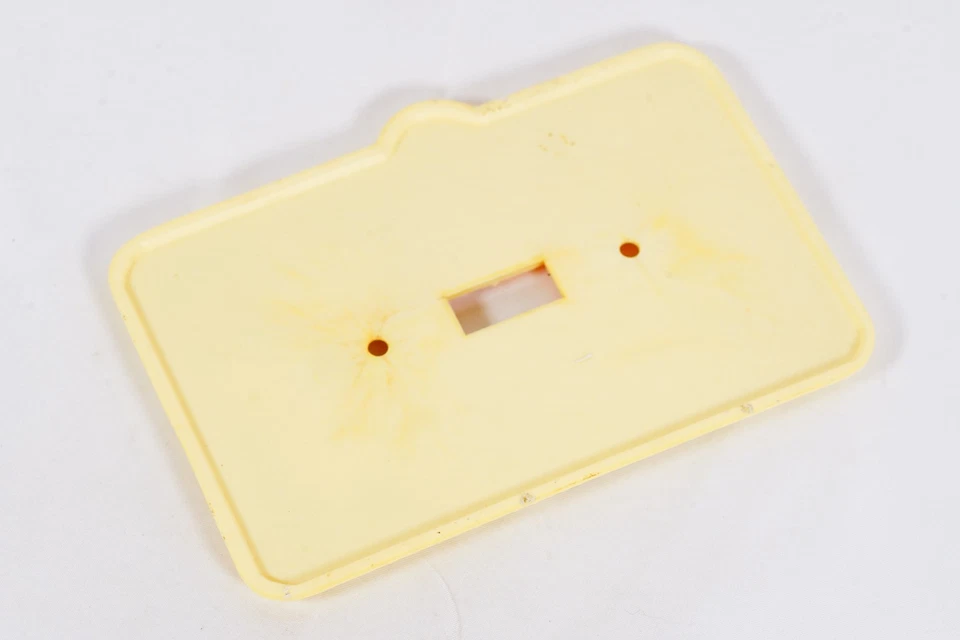 Lote de cubierta de interruptor de palanca y placa de salida Merry Mushrooms vintage años 70 Foto 3 de 4