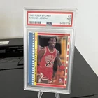 1987-88 Fleer Stickers Michael Jordan #2 Chicago Bulls PSA 7 Near Mint 🔥🔥