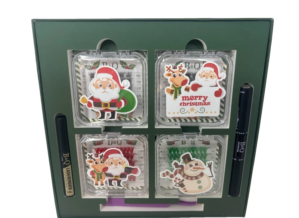 B&Q 'Merry Christmas' Themed Lash Clusters Kit - Image 3 of 4