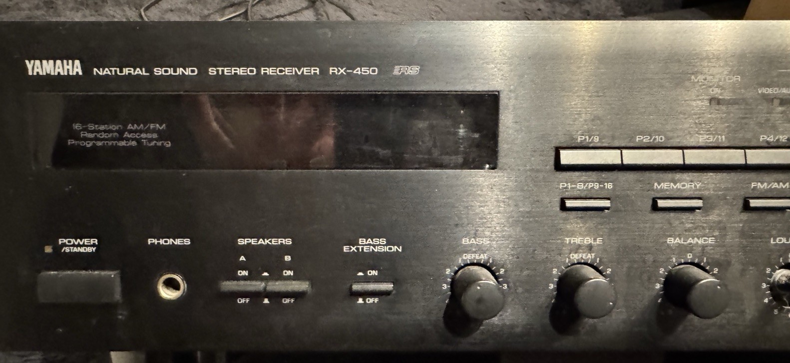🎶 Yamaha RX-450 Stereo-Receiver – Natural Sound Serie 🎶