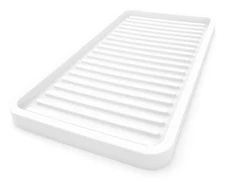 Silicone Kitchen Sink Organizer Tray, Sponge Holder and Countertop Protector ...