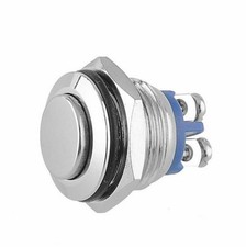 Reliable Waterproof Switch 30 AMP Metal 12V16mm for Circuit Control