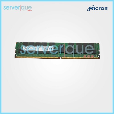 MTA72ASS8G72LZ-2G6 Micron 64GB PC4-21300 DDR4-2666MHz ECC Reg Quad Rank Memory