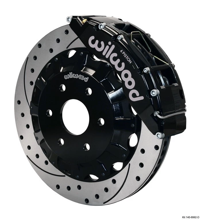 Wilwood TC6R Big Brake Kit fits Hummer H2,Silverado Sierra,HD,6 Piston Calipers - Image 2 of 3