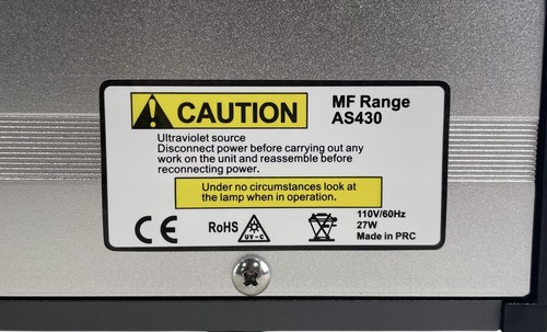 AirSteril MF Range AS430 Photocatalytic UV Air Purifier - READ - Picture 6 of 7