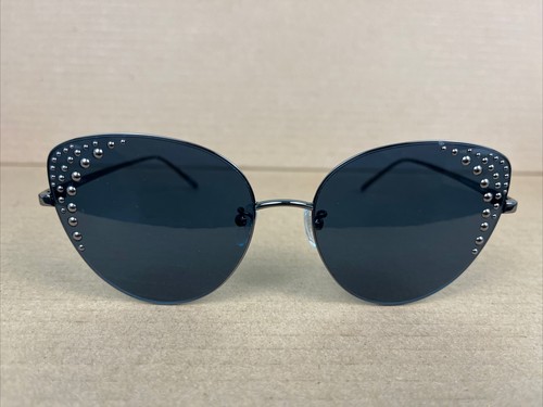 Gafas de sol Furla SFU180 Col. 0568 azul gris lente marco plateado oscuro 59 17 140 talla - Imagen 2 de 10