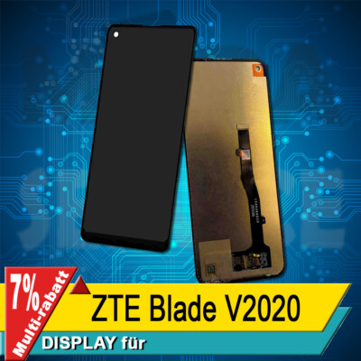 Display Für ZTE Blade V2020 5G Komplettes Bildschirm Lcd Touch Schwarz