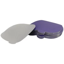 USC PURPLE 800 Grit, 6" Dia Film-Backed Adhesive Sandpaper, 50 Pk #USC-800P
