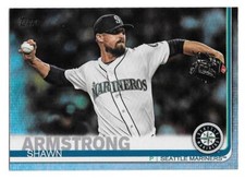 SHAWN ARMSTRONG 2019 Topps Series 2 RAINBOW FOIL - SEATTLE MARINERS - #517