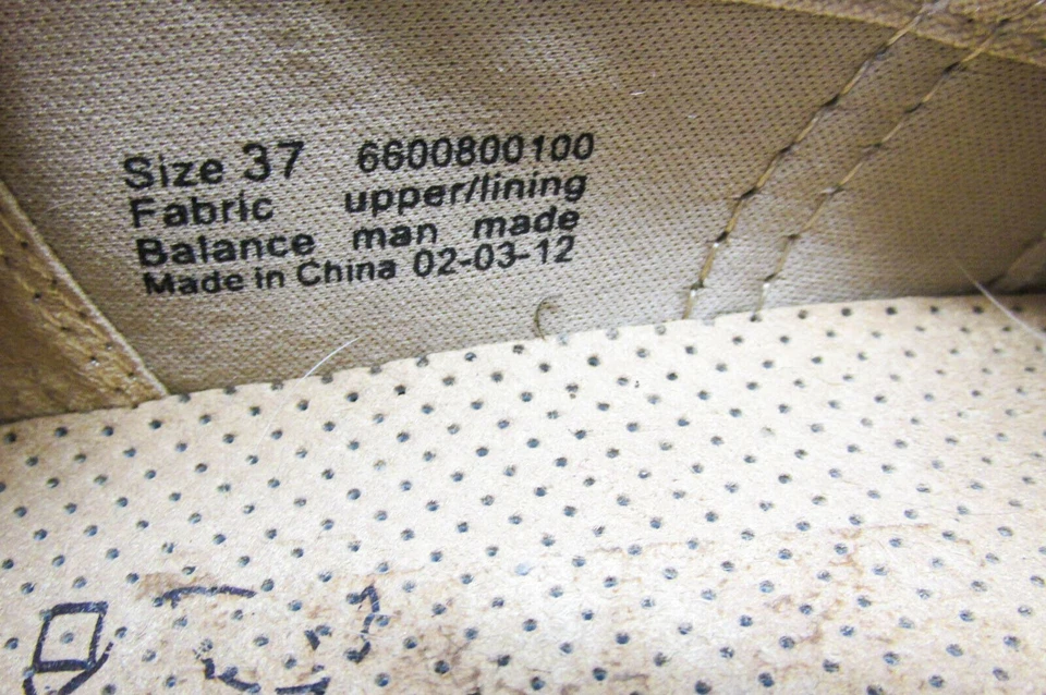 Mocassim Dansko Feminino Volley Tamanho 6.5M EUR 37 Tamanco Vegano Usado Extra Grande - Imagem 3 de 4