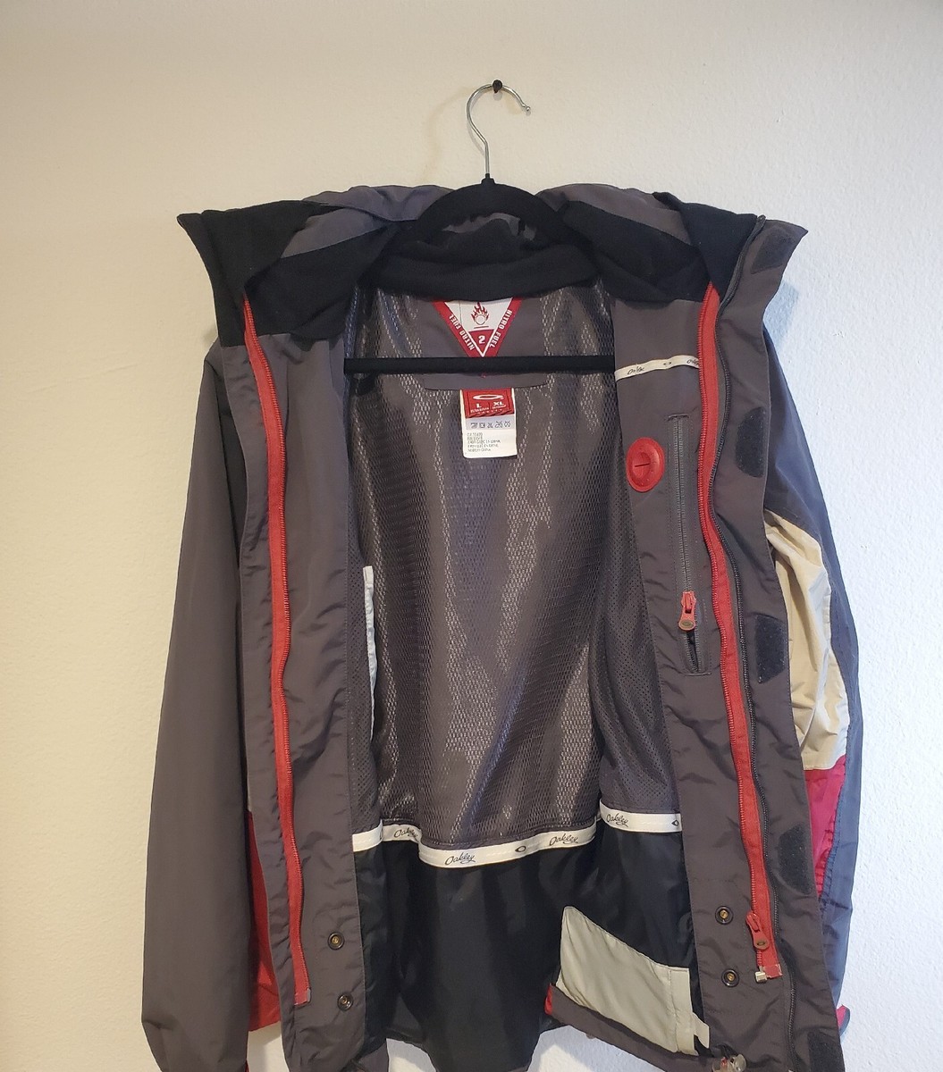 OAKLEY - NITRO FUEL 2 スノボウェア Oakley Nitro Fuel 2 Navy Ski Snowboard Jacket Coat Full Zip
