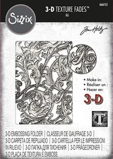 Entangled Sizzix 3-D Texture Fades Embossing Folder by Tim Holtz 666155 NEW!