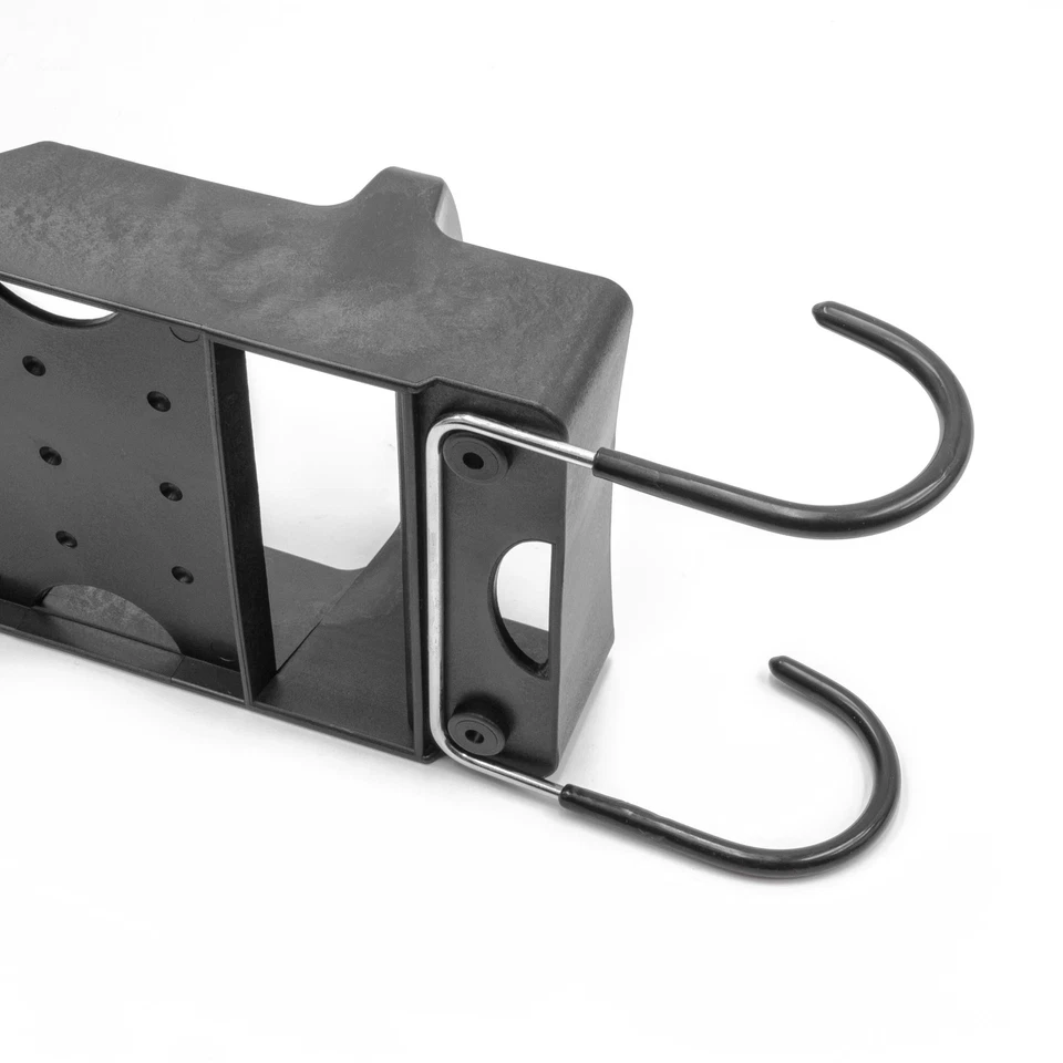 Rack Haushaltsablage Bügeleisen Bügelbretthalterung Aufhänger schwarz - Bild 3 von 3