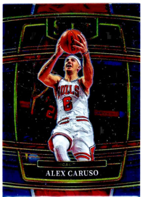 2021-22 Panini Select Basketball Alex Caruso No. 9 Chicago Bulls