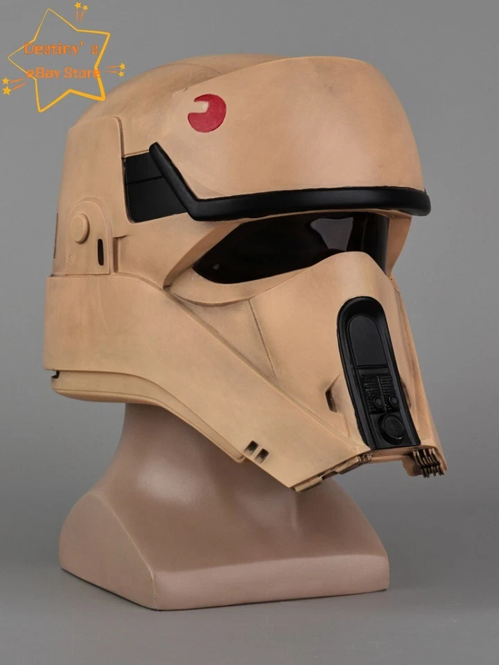 Star Wars: Rogue One Helmet Star Wars Helmet Mask Role Play Masquerade Cosplay - Image 2 of 4