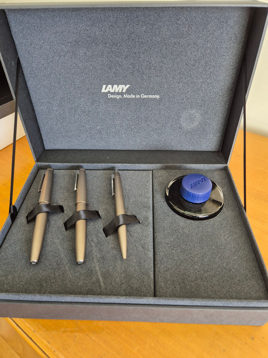 Lamy 2000 Black Amber 50 years Limited Edition FP F+RB+BP
