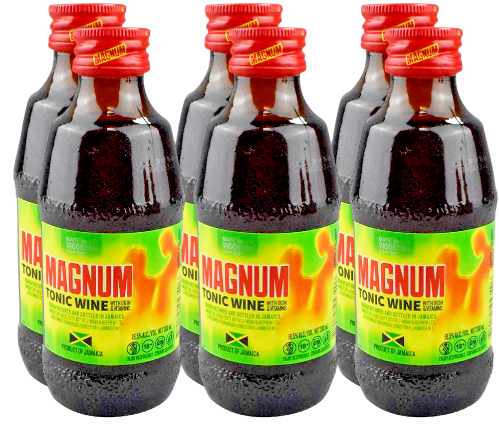 Magnum herbal roots tonic : product of Jamaica, 200ml each,  6-pack