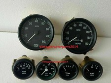 Smiths Replica Kit- Elec Temp Oil Fuel Amp Gaugespeedometer Tacho 100 Mm