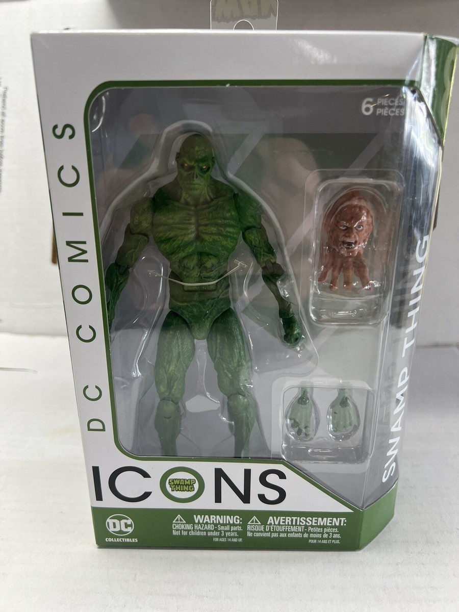 DC Collectibles DC Comics Icons Swamp Thing Action Figure Rare HTF