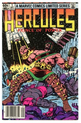 Hercules #1 Marvel Comics 1982 VF-VF+