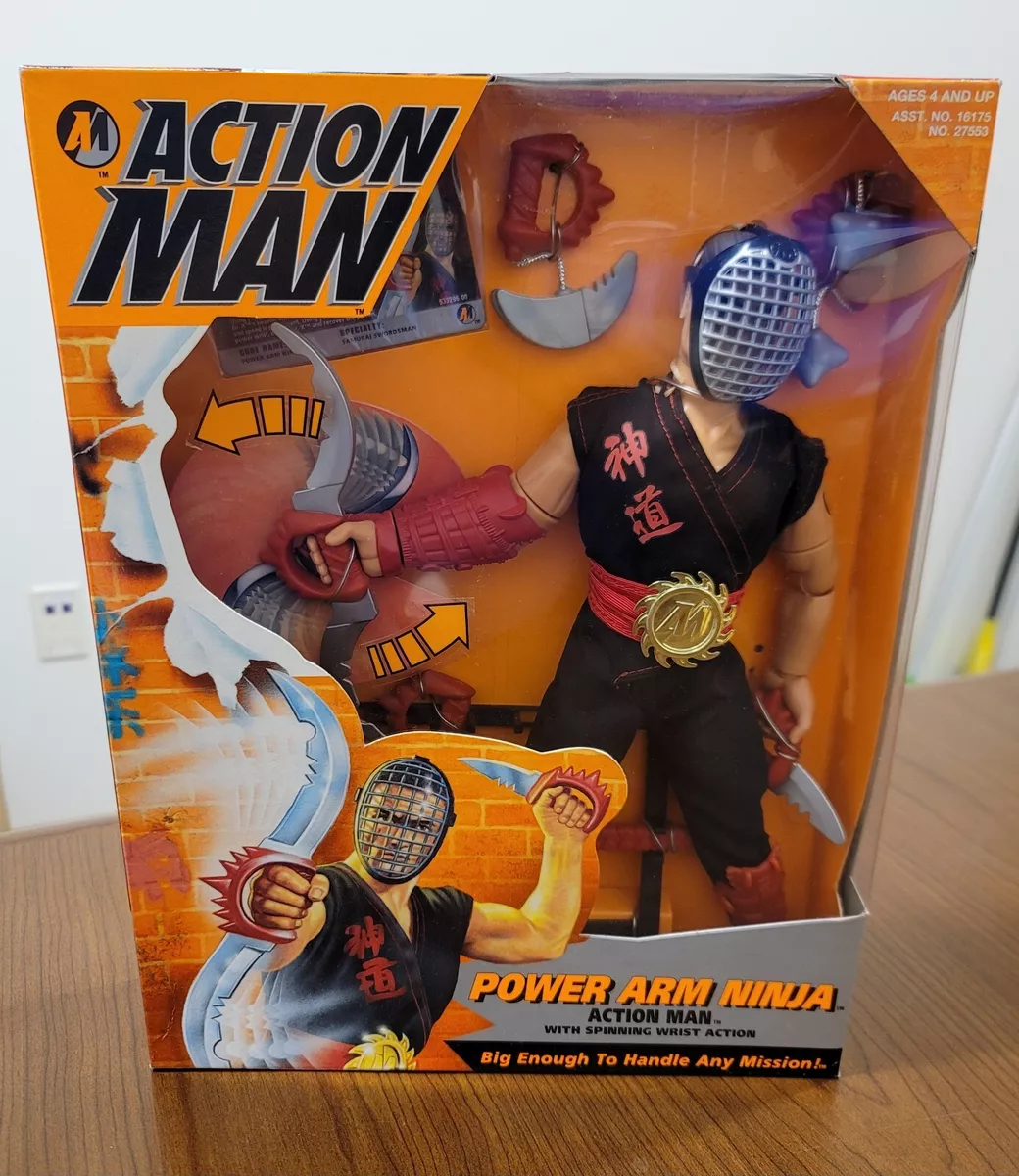 Action Man: Power Arm Ninja- 1996 Kenner Hasbro NEW IN BOX! | eBay Action Man: Power Arm Ninja- 1996 Kenner Hasbro NEW IN BOX! | eBay