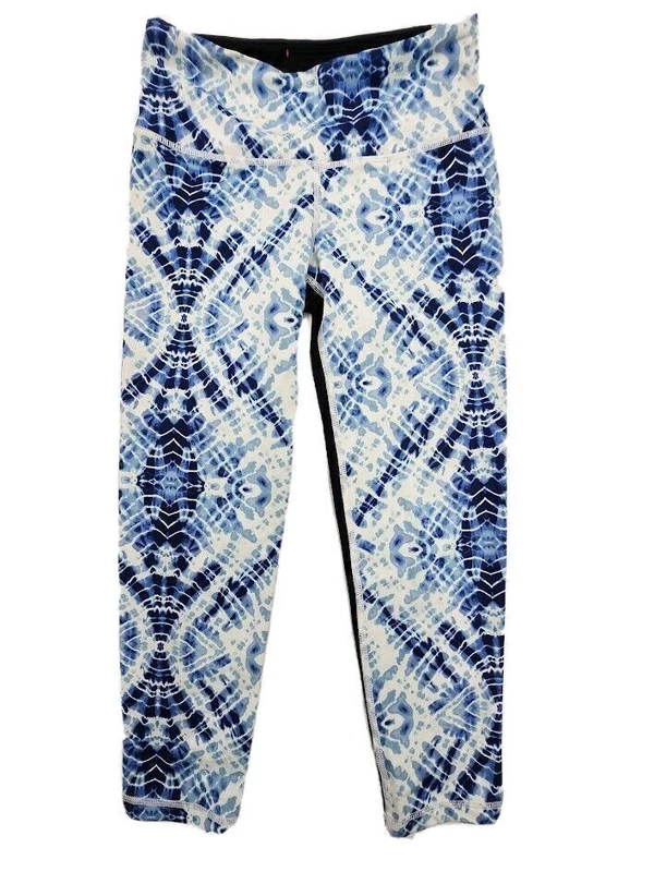 victoria-secret-vs tie dye 3/4 ankle active leggings