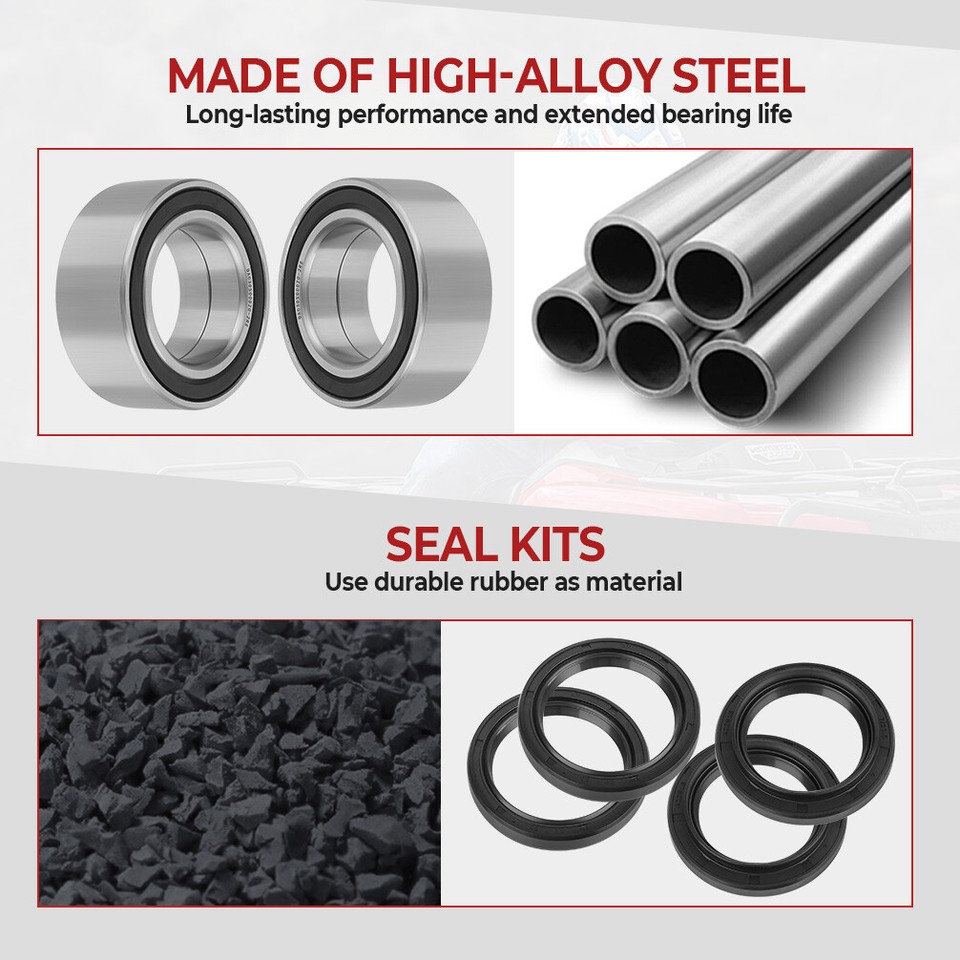 Clutch Kit For Honda 300 Fourtrax Front Wheel Bearing & Seal Kit Compatible With Honda Trx300fw Fourtrax 4x4 C 472409 - Foto 6