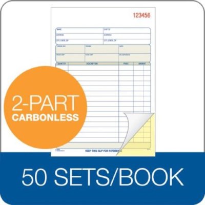 〈tee〉参考書セット TOP46500 Sales Order Book, 2-Part, Carbonless, 50 ST/BK | eBay