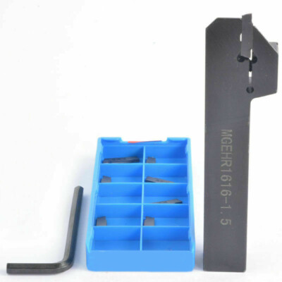 MGEHR1616-1.5 External slot Groov turning tool holder+10PC MGMN150-G ...