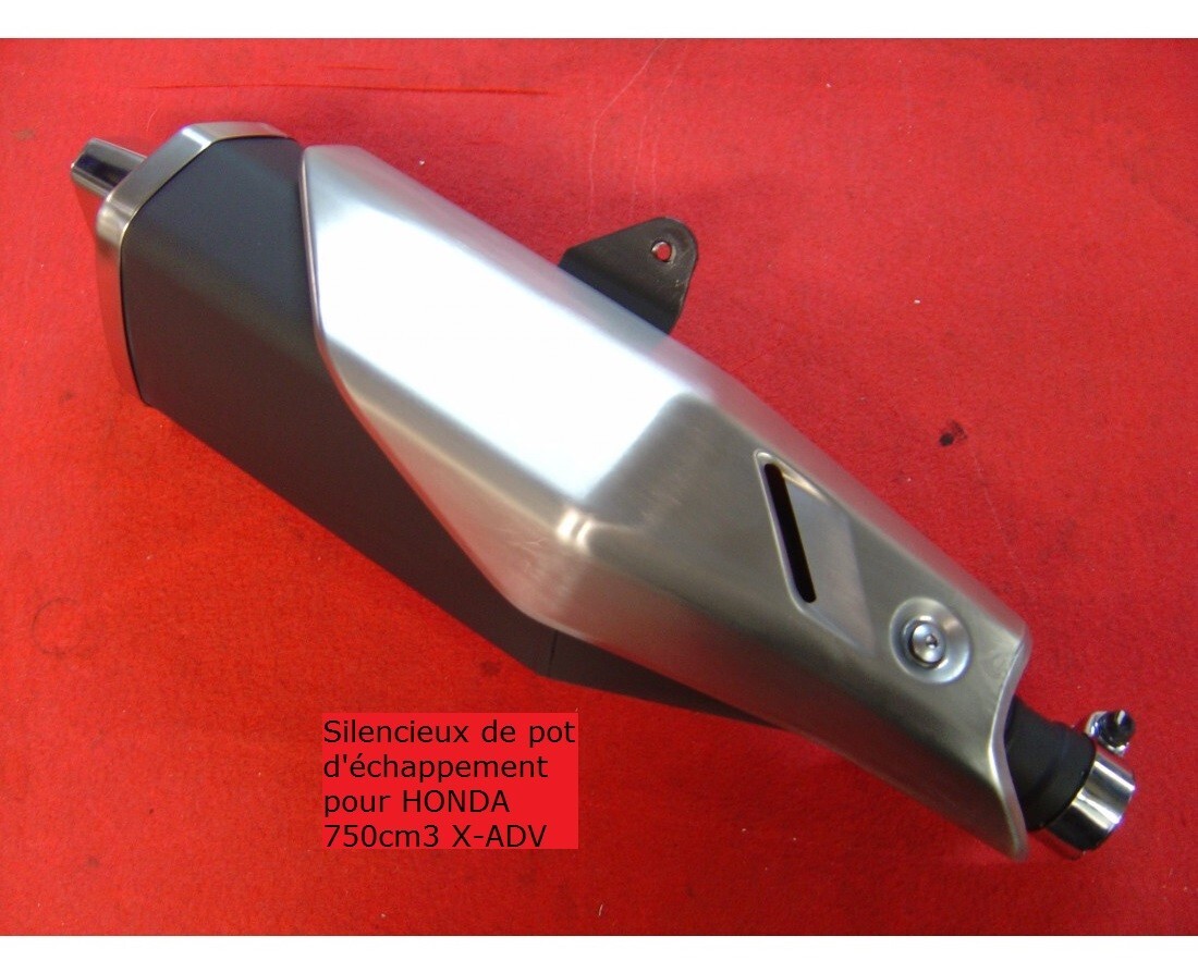 Silencieux d'échappement d'origine pour maxi-scooter HONDA X-ADV 750 de 2018