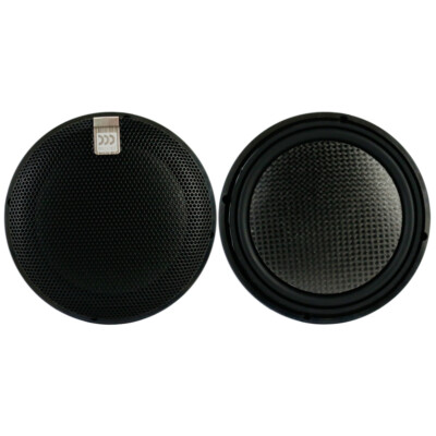 Morel Virtus Nano Carbon MW4 4'' 180W RMS Thin Component Midwoofers NEW