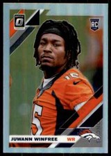 2019 Donruss Optic RC Rookie Prizm Juwann Winfree Denver Broncos #147