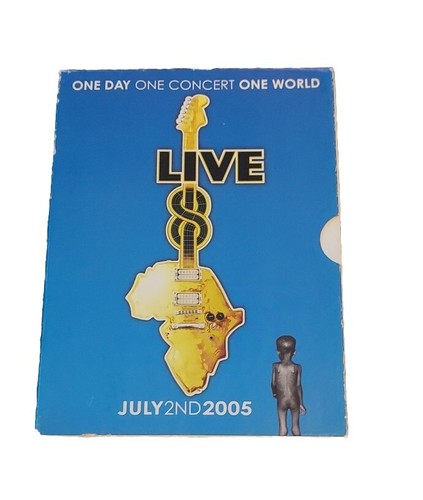 Live 8 One Day One Concert One World DVD Live Aid 2 - 2005 - 4 Disc Boxset sehr guter Zustand