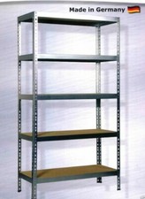 Schwerlast-Steck-Regal 5 Pavimenti IN Legno Soggetti 175kg Officina Keller Stock