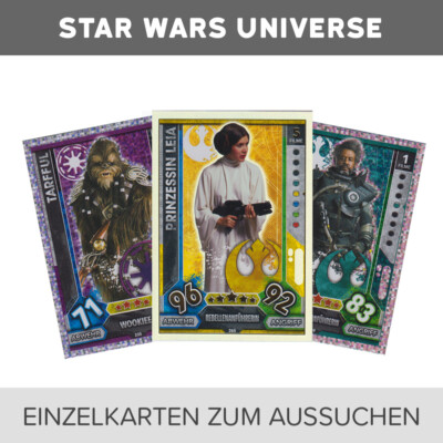 Topps - Star Wars Universe - Trading Cards - Karte 225-272 aussuchen