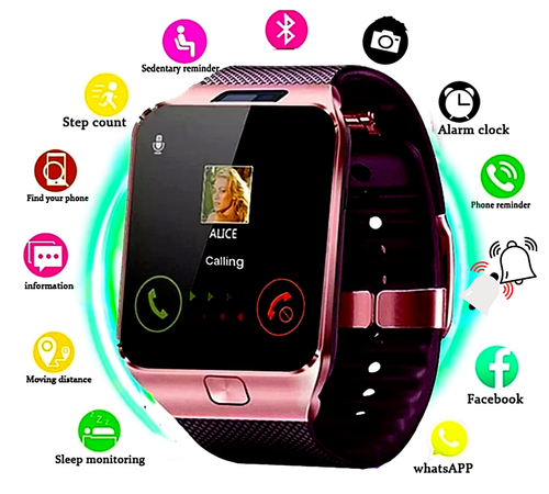 Reloj Inteligente Bluetooth\u0026Sim para Android Samsung LG Smart Watch  Universal | eBay