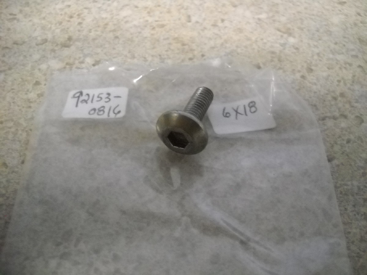 メイ NOS OEM Kawasaki Bolt 2005-2006 ZX-6R Ninja ER650 92153-0816 | eBay