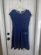 Rock Steady Anchor Dress Navy Blue Size XL